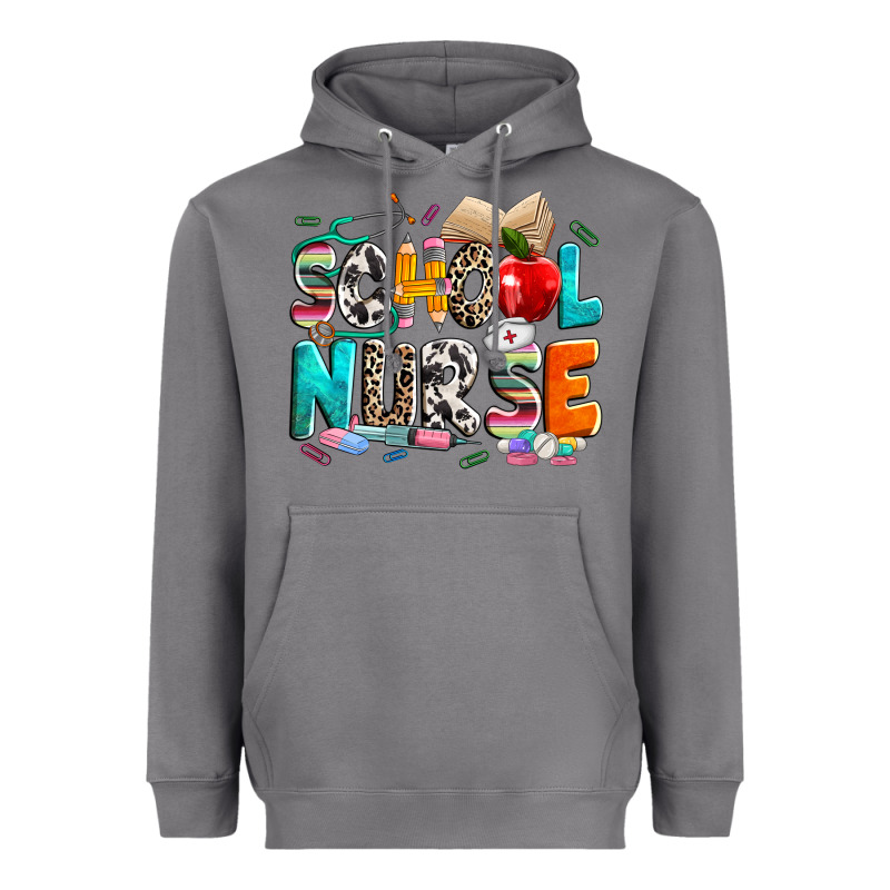 School Nurse Heavyweight Hoodie by NancyCooperArtShop | Teevron