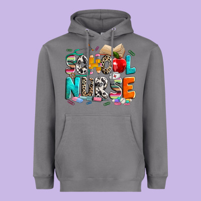 School Nurse Heavyweight Hoodie Designed By Nancycooperartshop