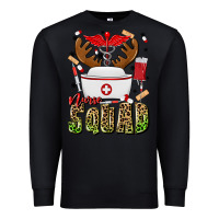 Black nurse squad Premium Sweatshirt - MaliasSmallBusiness