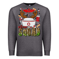 Charcoal Heather nurse squad Premium Sweatshirt - MaliasSmallBusiness