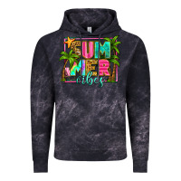 Cloud Black summer vibes Vintage Hoodie - Zillion Design Studio