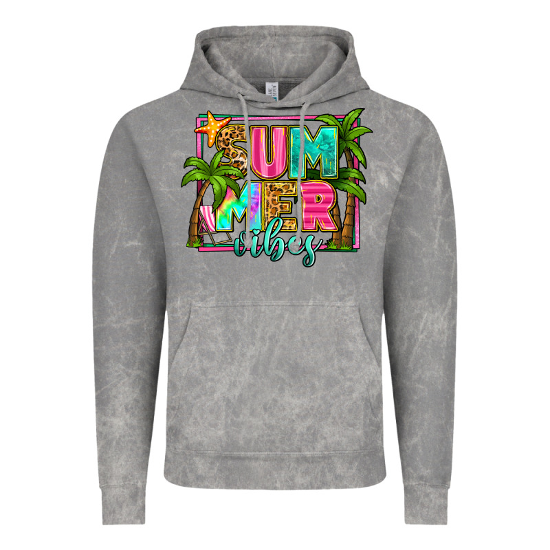 Summer Vibes Vintage Hoodie by Zillion Design Studio | Teevron