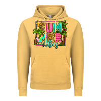 Vintage Mustard summer vibes Vintage Hoodie - Zillion Design Studio
