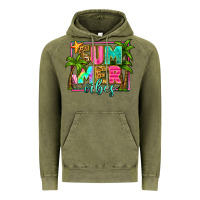 Vintage Olive summer vibes Vintage Hoodie - Zillion Design Studio