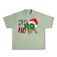 Oil Green ho ho ho christmas Urban Heavy Tee - BarkalooDesign