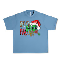 Pebble Blue ho ho ho christmas Urban Heavy Tee - BarkalooDesign