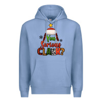 Colony Blue you serious clark christmas tree Premium Hoodie - Jasminsmagicworld