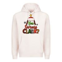 Pale Pink you serious clark christmas tree Premium Hoodie - Jasminsmagicworld