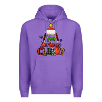 Purple you serious clark christmas tree Premium Hoodie - Jasminsmagicworld