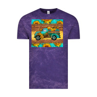 Cloud Purple farm truck tumbler Vintage Tee - HRA Design Shop