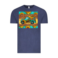 Vintage Denim farm truck tumbler Vintage Tee - HRA Design Shop