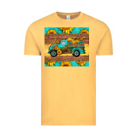 Vintage Mustard farm truck tumbler Vintage Tee - HRA Design Shop