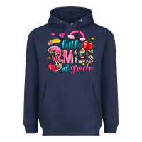 Navy little miss third grade Heavyweight Hoodie - NancyCooperArtShop