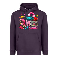 Plum little miss third grade Heavyweight Hoodie - NancyCooperArtShop