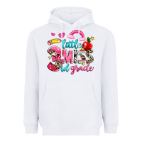 White little miss third grade Heavyweight Hoodie - NancyCooperArtShop