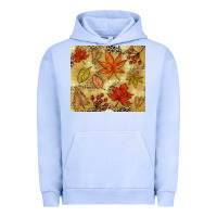 Pigment Grape Ice Fall leaves Urban Hoodie - NancyCooperArtShop