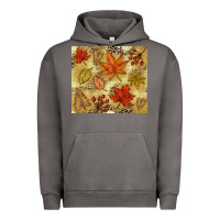 Pigment Tornado Fall leaves Urban Hoodie - NancyCooperArtShop