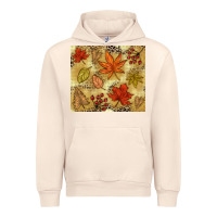 Sandshell Fall leaves Urban Hoodie - NancyCooperArtShop