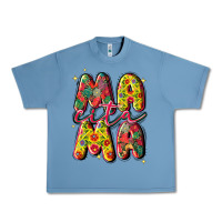 Pebble Blue mamacita Urban Heavy Tee - JahusDesignShop