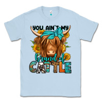 Dusty Blue you ain't my brand of cattle longhaired cow Classic Tee - Jasminsmagicworld