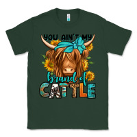 Sports Green you ain't my brand of cattle longhaired cow Classic Tee - Jasminsmagicworld