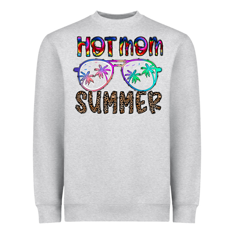 Hot Mom Summer Heavyweight Sweatshirt by CowhideDigitalArt | Teevron