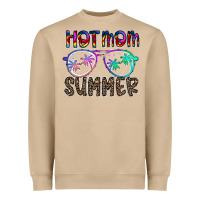 Mushroom hot mom summer Heavyweight Sweatshirt - CowhideDigitalArt
