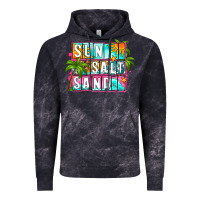 Cloud Black sun salt sand summer Vintage Hoodie - Zillion Design Studio