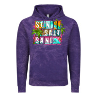 Cloud Purple sun salt sand summer Vintage Hoodie - Zillion Design Studio
