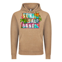Vintage Coffee sun salt sand summer Vintage Hoodie - Zillion Design Studio