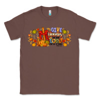 Chestnut give thanks to the lord for he is good Classic Tee - CowhideDigitalArt