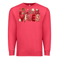 Cardinal baseball vibes Premium Sweatshirt - MaliasSmallBusiness