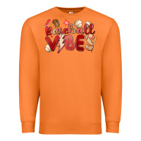 Carrot baseball vibes Premium Sweatshirt - MaliasSmallBusiness