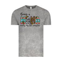 Cloud Rock being mama makes my life complate Vintage Tee - CowhideDigitalArt