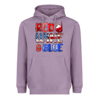Red Wine And Blue Heavyweight Hoodie | Teevron