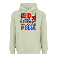 Matcha red wine and blue Heavyweight Hoodie - MaliasSmallBusiness