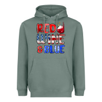 Sage red wine and blue Heavyweight Hoodie - MaliasSmallBusiness