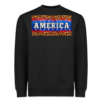 Black america license plate Heavyweight Sweatshirt - HRA Design Shop
