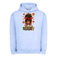 Pigment Grape Ice merry and bright christmas afro messy bun Urban Hoodie - texasbilliewilder