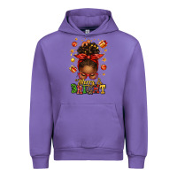 Tulip merry and bright christmas afro messy bun Urban Hoodie - texasbilliewilder