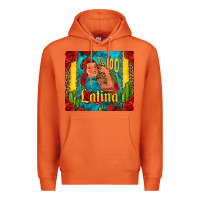 Carrot hundred percent latina strong woman Premium Hoodie - Jasminsmagicworld