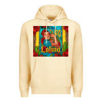 Pina Colada hundred percent latina strong woman Premium Hoodie - Jasminsmagicworld