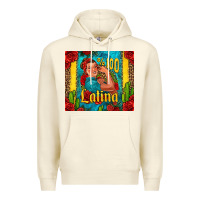 Sandshell hundred percent latina strong woman Premium Hoodie - Jasminsmagicworld