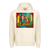 Hundred Percent Latina Strong Woman Premium Hoodie | Teevron