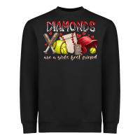 Diamonds Are A Girls Best Friends Heavyweight Sweatshirt | Teevron