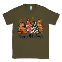 Army Green happy holidays Classic Tee - JahusDesignShop