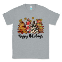 Heather Grey happy holidays Classic Tee - JahusDesignShop