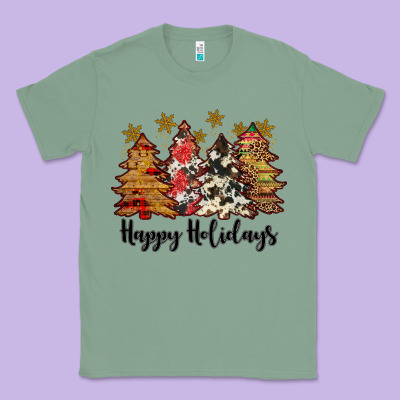 Happy Holidays Classic Tee Designed By Jahusdesignshop