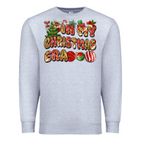 Heather Grey in my christmas era Premium Sweatshirt - MaliasSmallBusiness