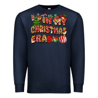 Navy in my christmas era Premium Sweatshirt - MaliasSmallBusiness